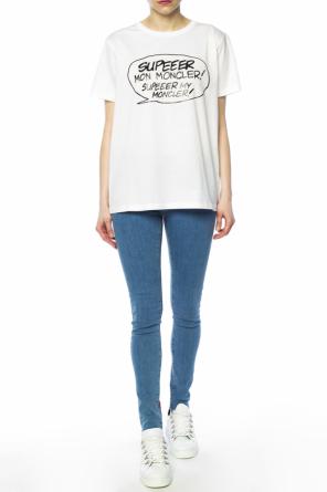 T-shirt with round neck, zdjęcie 2 T-shirt with round neck od Moncler